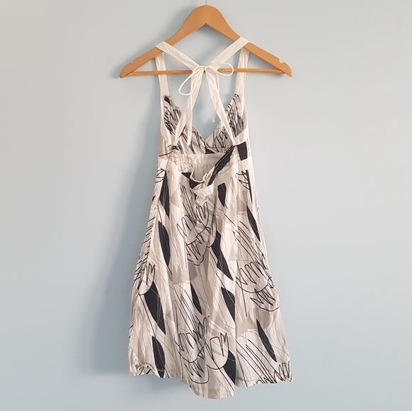 Hurley white summer sundress with POCKETS - Picture 2 of 11